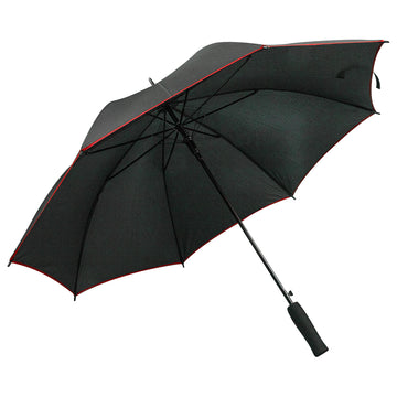 Parapluie pongée 105 cm, bord coloré rua