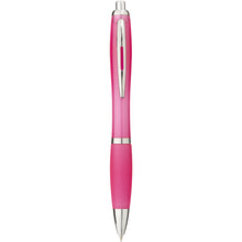 Stylo bille avec corps et grip colorés Nash