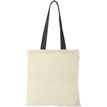 Sac coton Nevada 100 gr/m² avec poignées de couleur 7L