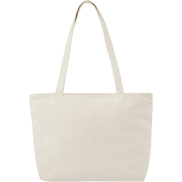 Sac shopping zippé coton 320 g/m² Ningbo 15L