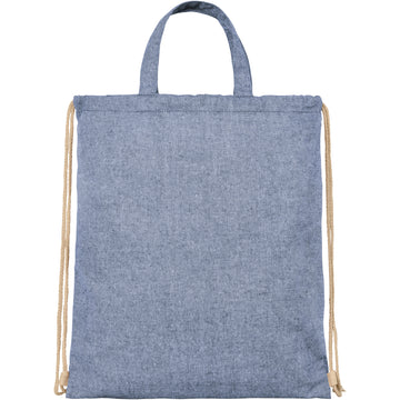 Sac à dos recyclé 210 g/m² Pheebs avec cordon de serrage 6L