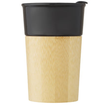 Tasse Pereira de 320 ml en porcelaine avec paroi extérieure en bambou