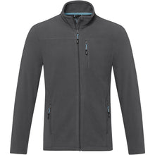 Veste Amber pour homme en polaire recyclée GRS entièrement zippée