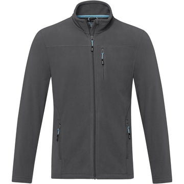 Veste Amber pour homme en polaire recyclée GRS entièrement zippée