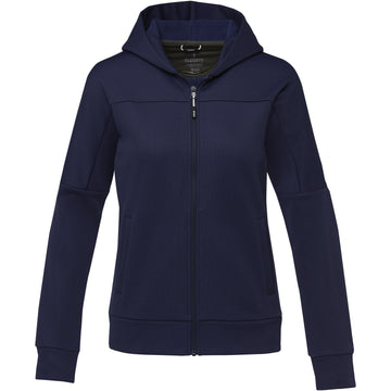 Veste Nubia en tricot performance à fermeture zippée intégrale pour femme