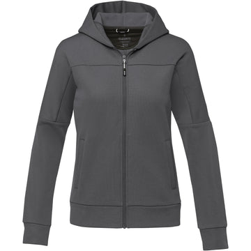 Veste Nubia en tricot performance à fermeture zippée intégrale pour femme