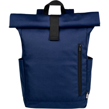 Sac à dos Byron de 18 L en RPET GRS 15,6" avec dessus enroulable