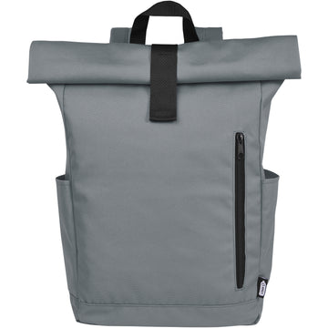 Sac à dos Byron de 18 L en RPET GRS 15,6" avec dessus enroulable