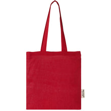 Sac shopping Madras en coton certifié GRS de 140 g/m2 de 7 L