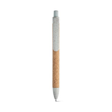 Stylo à bille en liège et Fibre de paille de blé