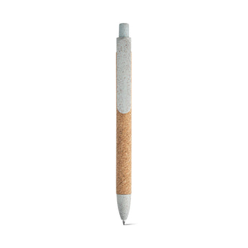 Stylo à bille en liège et Fibre de paille de blé