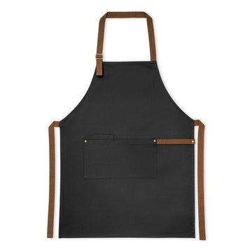 Tablier en toile 100% coton (300 g/m²) avec détails en métal