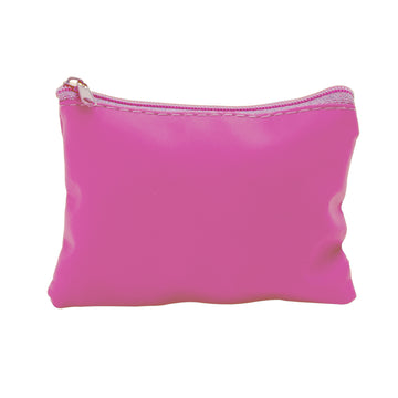 MEDEA Coin purse with zipper and puller in the same matching color