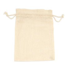 ARDEA 105gr/m2 cotton sack style bag with self-closing drawstrings