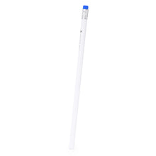 GRYFIN Antibacterial white wooden pencil with eraser available in different colors