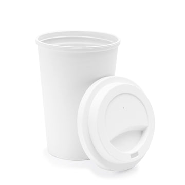 BUSTAN Reusable PLA Tumbler with Screw Lid and 450ml