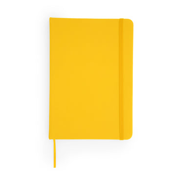 ALBA A5 Notepad with Hard Faux Leather Cover