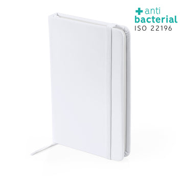 ELION Antibacterial notebook A6 format with 80 smooth pages of 70 g/m2