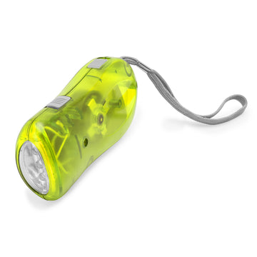 BRILL Flashlight with 3 LED lights and manual dynamo charging