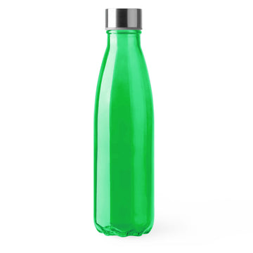 SANDI Glass water bottle with translucent colored body
