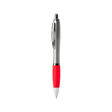 CONWI Ballpoint Pen with Silver ABS Body and Translucent Soft Grip