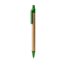 ALDER Ballpoint pen with recycled cardboard and PLA body