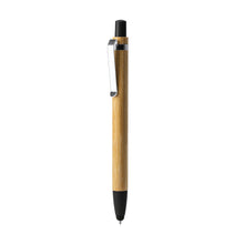 NAGOYA Push-Button Ballpoint Pen with Bamboo Barrel