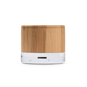 NERVO Wireless Bluetooth Speaker with Bamboo Body