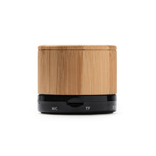 NERVO Wireless Bluetooth Speaker with Bamboo Body