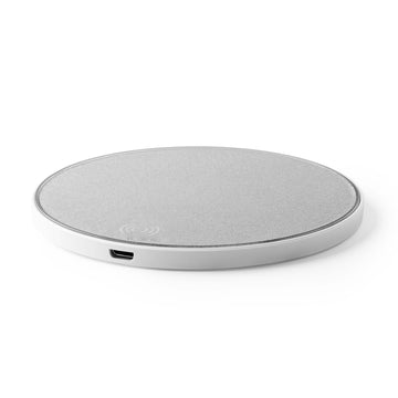 ZIBAL Wireless charger made with recycled ABS body and RPET fabric top surface