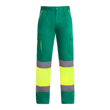 ENIX Pantalon haute visibilité doublé à poches multiples