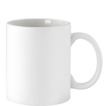 Mug en céramique blanc 300 ml spécial vitrification WHITE