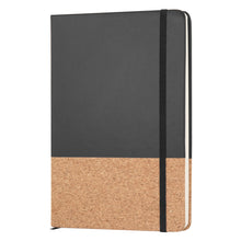 A5 notebook with pu cork cover bound