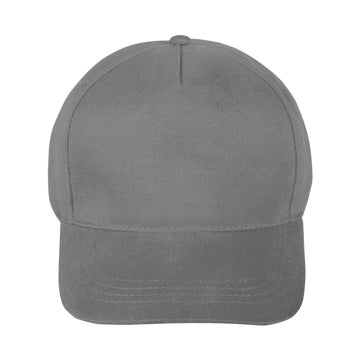 Brushed Cotton 5-Panel Cap with Velcro FIRST-CLASS