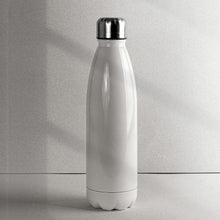 Stainless steel bottle with special finish soda