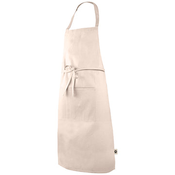 Recycled cotton apron, 140gr/m2 waterfall