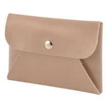 Pu purse with button closure, pvc-free okane